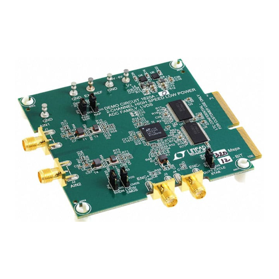 Linear Technology DC1620A Demo Manual