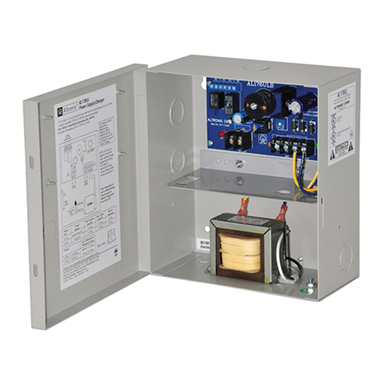 Altronix AL176UL Installation Instructions