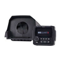 MB QUART MBQX-RAD-1 Operator's Manual