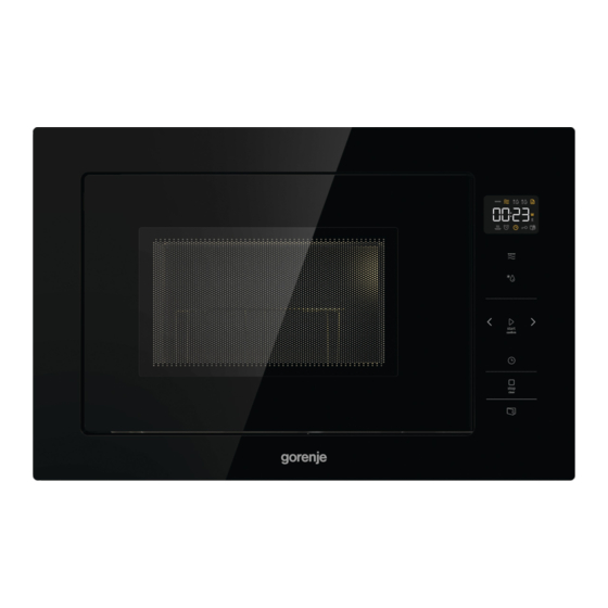 Gorenje BM251SG2BG Manuals