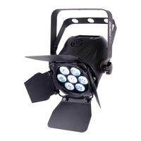 Chauvet Colordash Par-Tri Quick Reference Manual