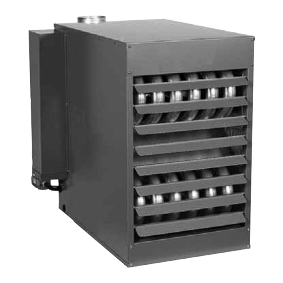 Mestek TUBULAR GAS FIRED DIRECT SPARK PROPELLER UNIT HEATERS Installation Instructions And Parts Identification