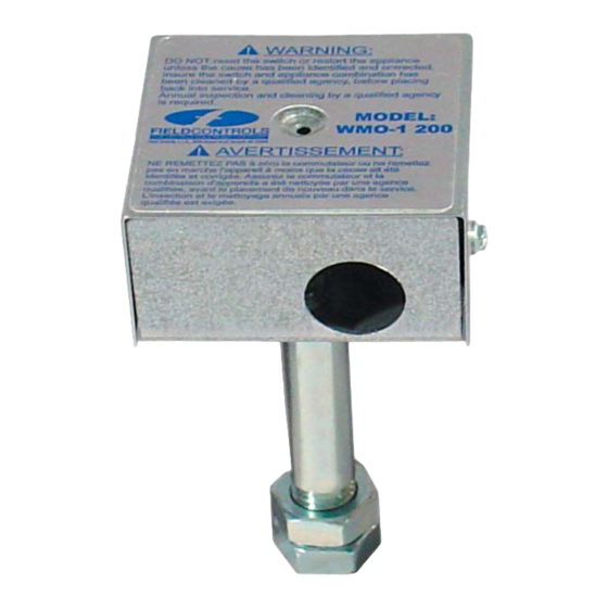 Field Controls WMO-1 Manual