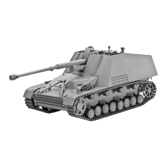 REVELL Sd.Kfz. 164 Nashorn Assembly Manual