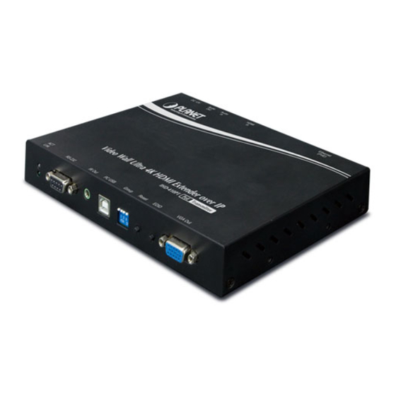Planet Networking & Communication IHD-410 Series Quick Installation Manual