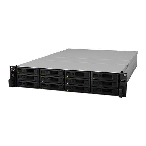 Synology RackStation RS3617xs Manuals
