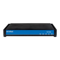 Mitel TA7100 Series Configuration