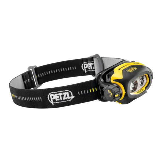 Petzl PIXA Z1 Technical Notice