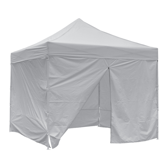 Vispronet EVENT BUDGET TENT Assembly Instructions