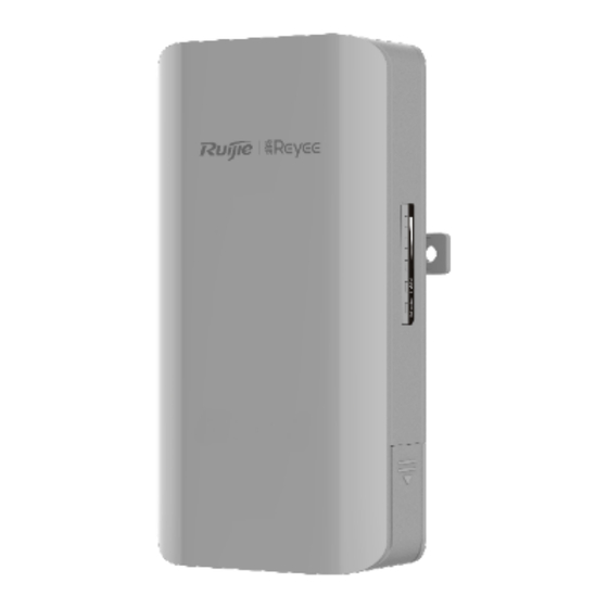 Ruijie RG-EST310 Series Hardware  Installation And Reference Manual