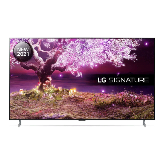 LG SIGNATURE OLED77Z19LA.AEK Safety And Reference