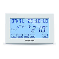 Fantini Cosmi Intellicomfort CH180 Quick Manual