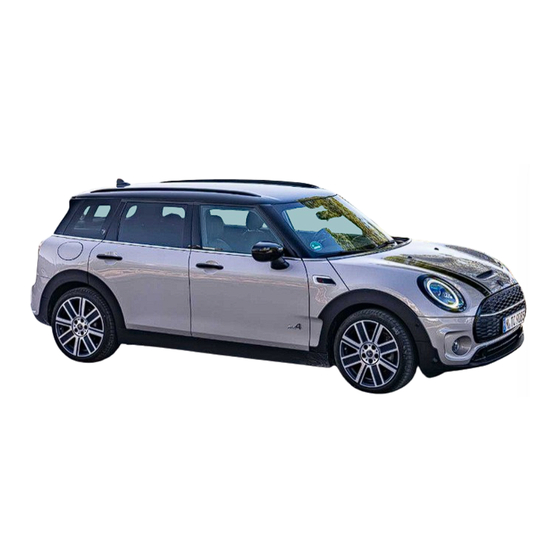 Mini  CLUBMAN Owner's Manual