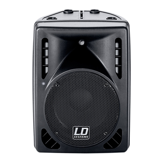 LD LDP82 Passive Speaker System Manuals