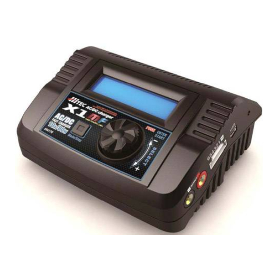 HITEC X1MF Instruction Manual
