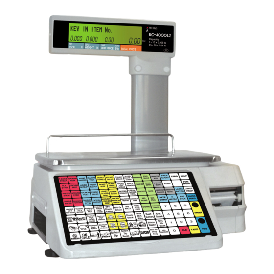 ISHIDA BC-4000 Service Manual