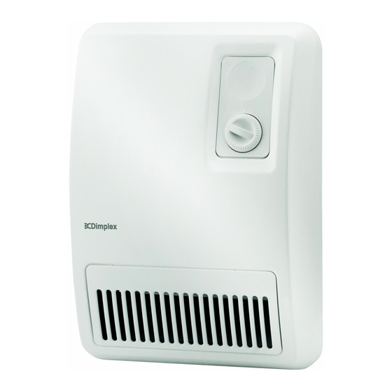 Dimplex EF 12/20 Installation And Operating Instructions Manual