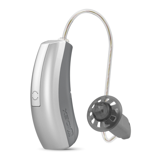 Widex Specsavers Advance 52 Series User Instructions