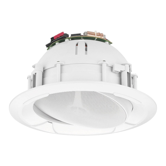 Monacor EDL-65TW Manual