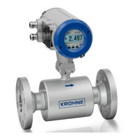 KROHNE UFC 030 Short Installation And Operating Instructions