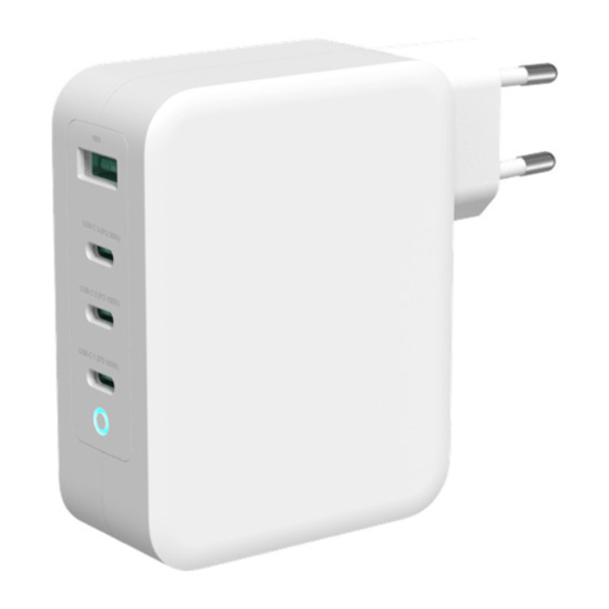 User Manuals: Nordic DELTACO USBC-GAN04 Wall Charger