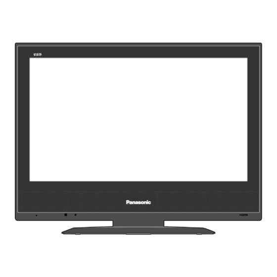 Panasonic TX-32LX77M-MALAYSIA Service Manual