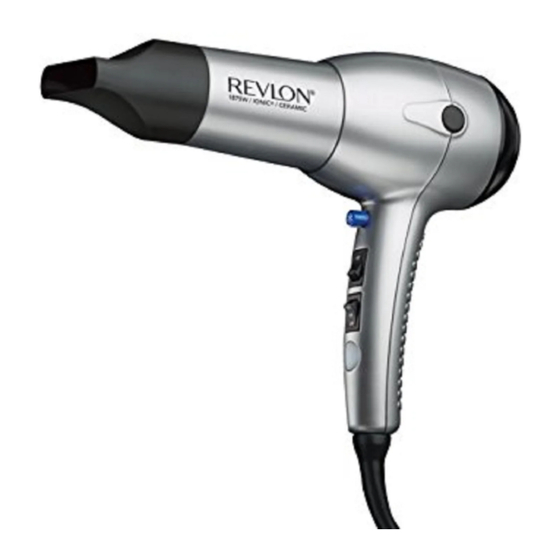 REVLON PERFECT HEAT RV544 Quick Start Manual