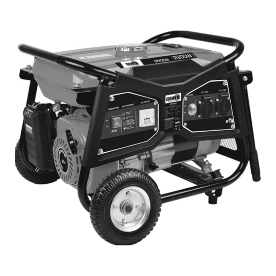 GENYX ENERGY GPRO2200-1 Instruction Manual