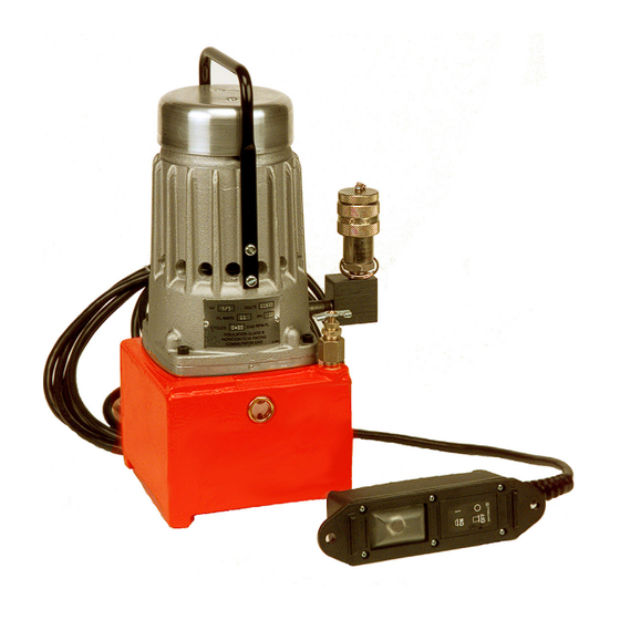 Power Team SPX PE-NUT Operating Instructions And Parts List Manual
