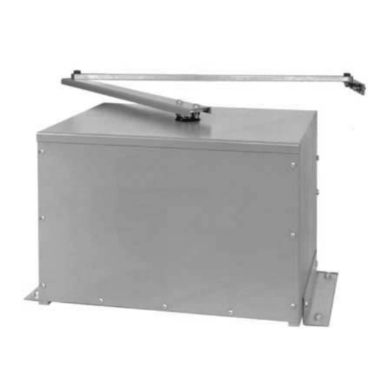 Chamberlain LiftMaster Professional SW470 Installation And Maintenance Instructions Manual