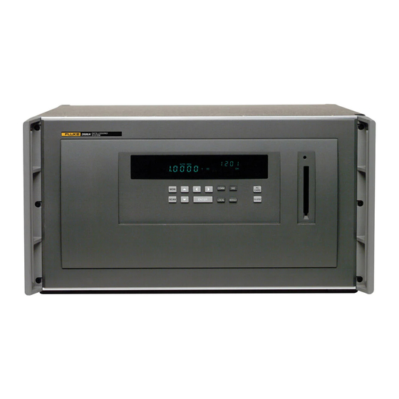 Fluke 2680A User Manual