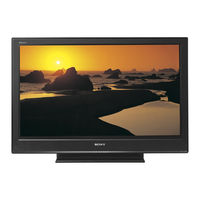 Sony Bravia KDL-40D28 Series Operating Instructions Manual
