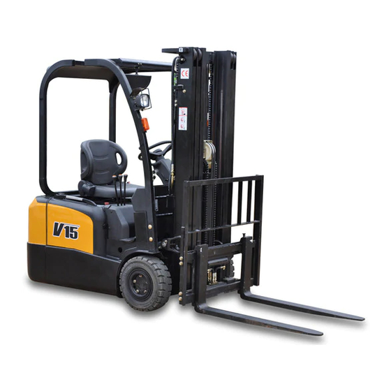 Big Joe V18 Operator's Manual