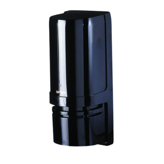 Optex AX-330PLUS Installation Instructions Manual