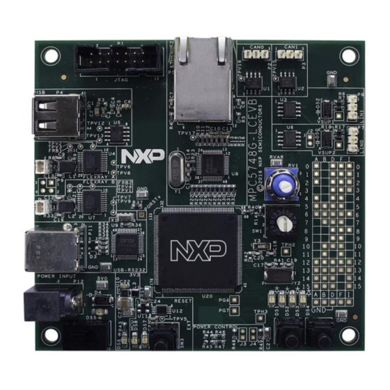 NXP Semiconductors MPC5748G User Manual