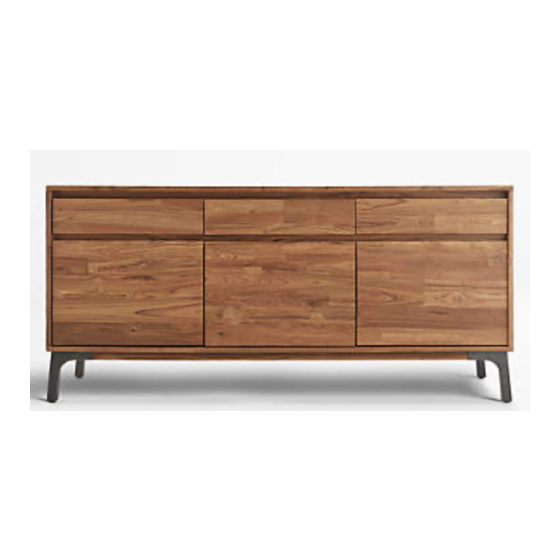 Crate&Barrel Lakin Manual