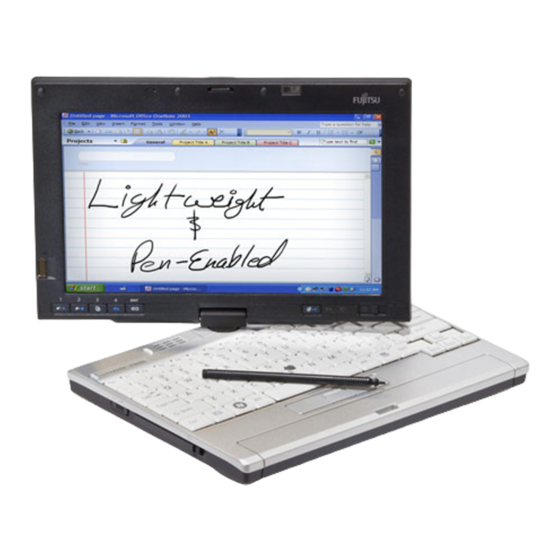 Fujitsu Lifebook P1630 Specifications