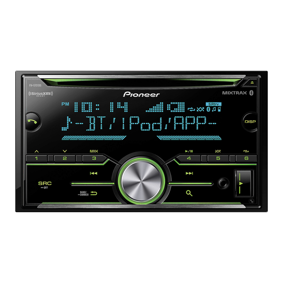 Pioneer FH-S700BS Manuals