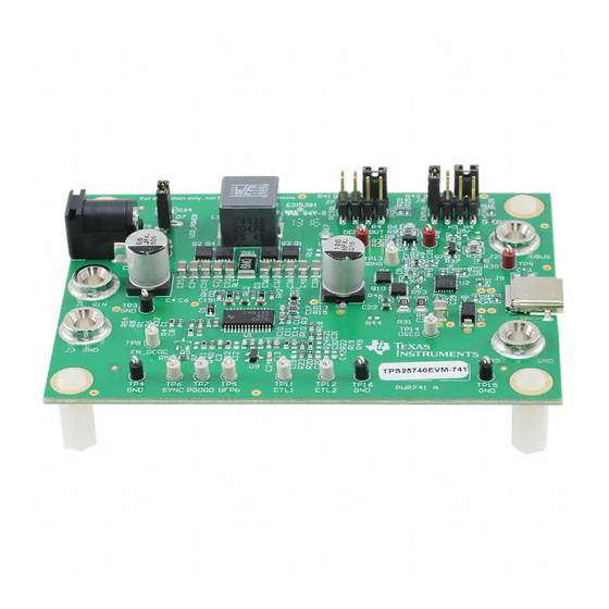 Texas Instruments TPS25740EVM-741 User Manual
