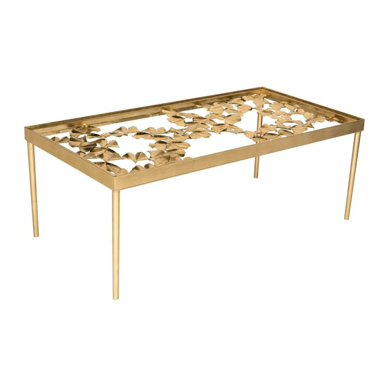 Safavieh Furniture Otto Ginkgo Leaf FOX2591A Manual