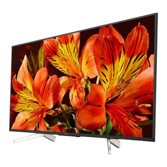 Sony FW-43BZ35F Service Manual
