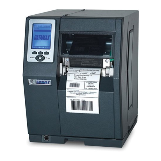 User Manuals: datamax-o'neli H-4212 Label Printer