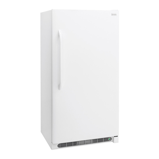 Frigidaire FFVU21F4QWA Use And Care Manual