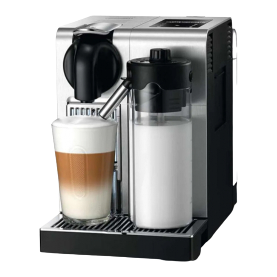 Nespresso Lattissima PRO EN 750.MB Manuals