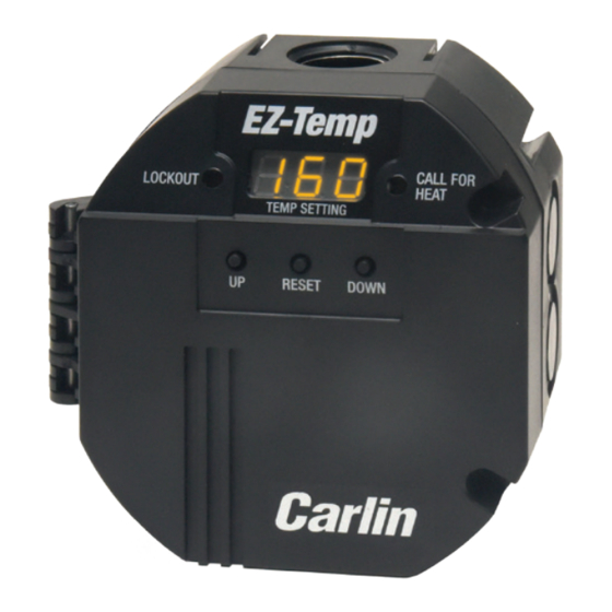 Carlin EZ-temp Instruction Manual