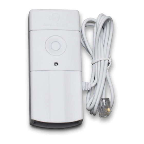 Sonic Alert HomeAware HA360VPT Installation And Setup Manual