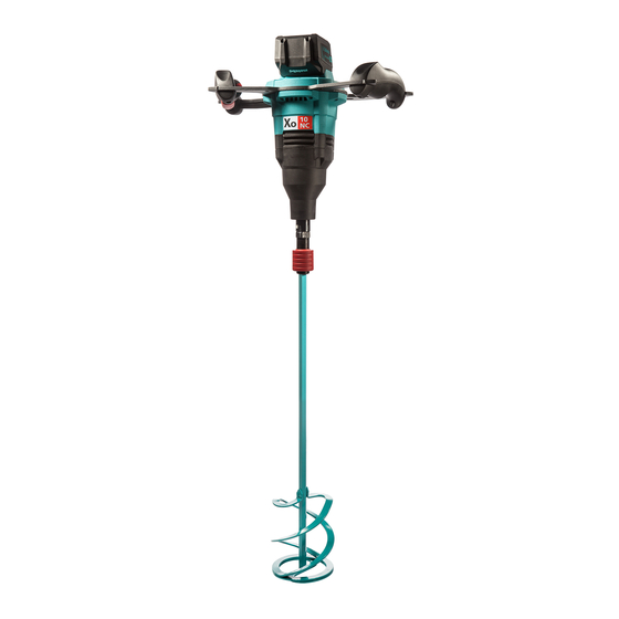 Collomix Xo 10 NC Cordless Paddle Mixer Manuals