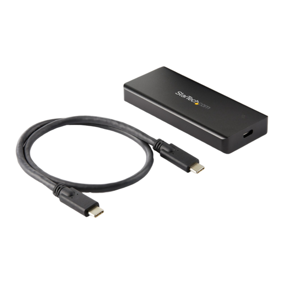 StarTech.com M2E1BRU31C Quick Start Manual