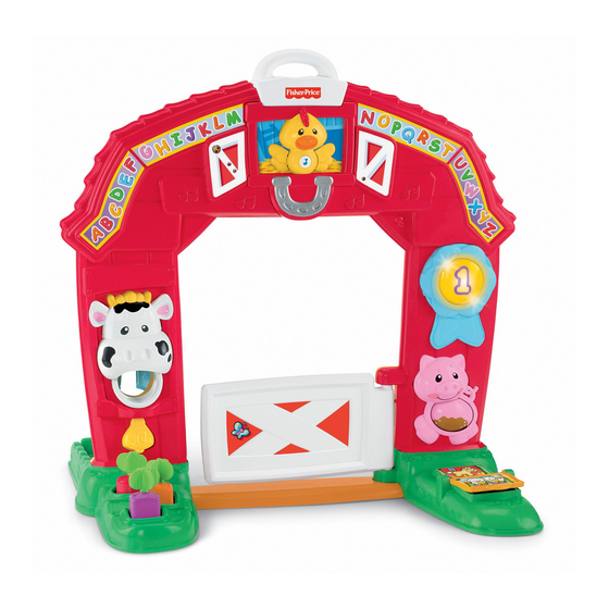 Fisher-Price P7680 Instruction Sheet