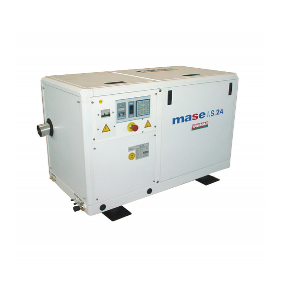 Mase IS 24 Use, Maintenance And Installation Manual